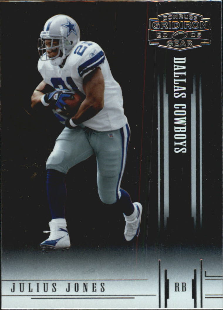 2005 Donruss Gridiron Gear #58 Julius Jones