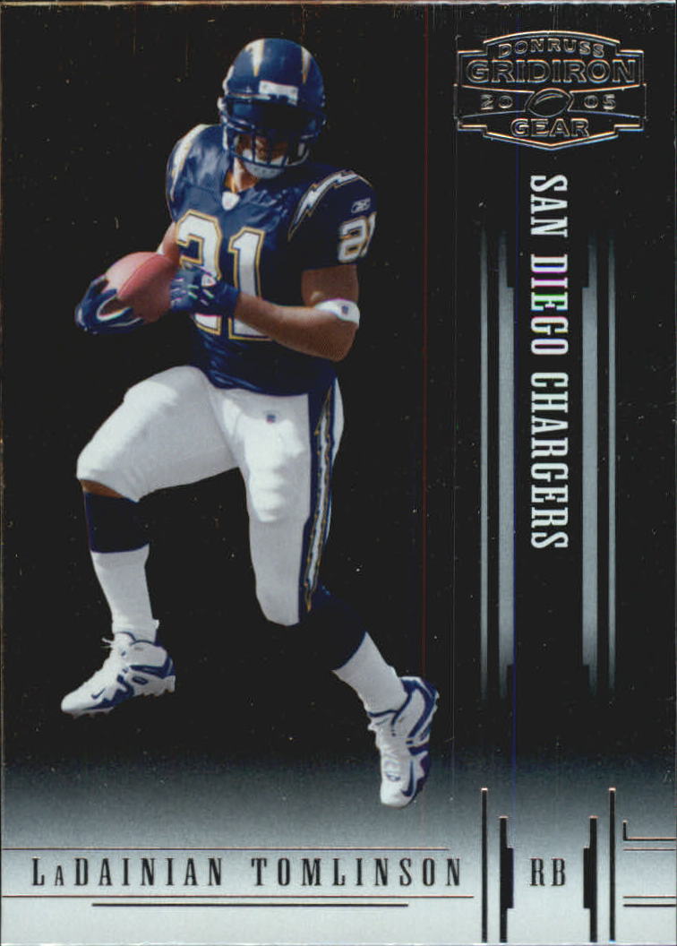 2005 Donruss Gridiron Gear #64 LaDainian Tomlinson