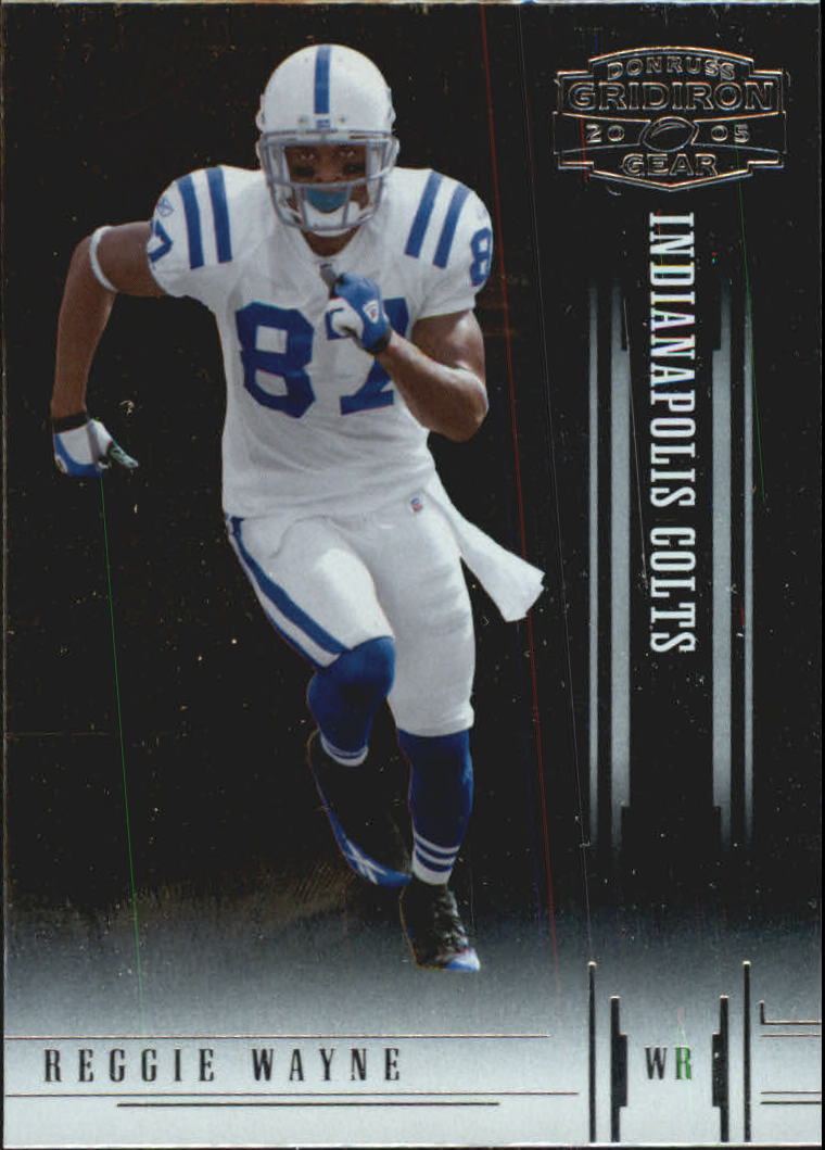 2005 Donruss Gridiron Gear #81 Reggie Wayne