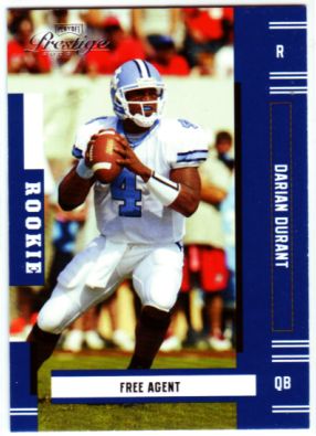 2005 Playoff Prestige #159 Darian Durant RC