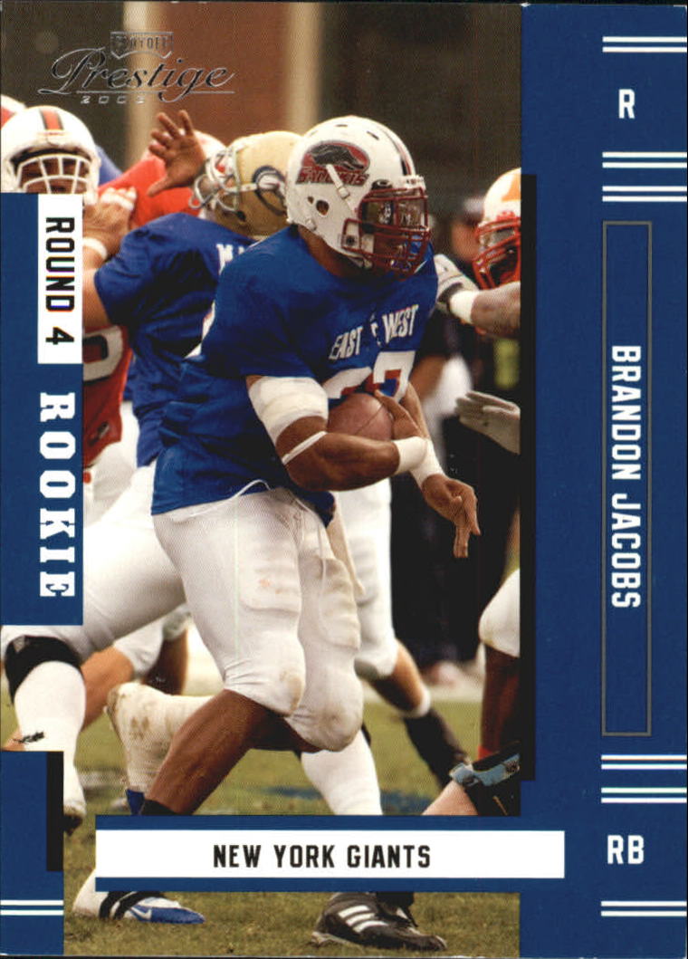 2005 Playoff Prestige #172 Brandon Jacobs RC
