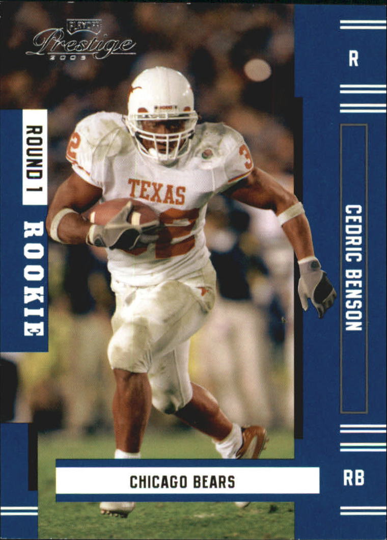 2005 Playoff Prestige #174 Cedric Benson RC