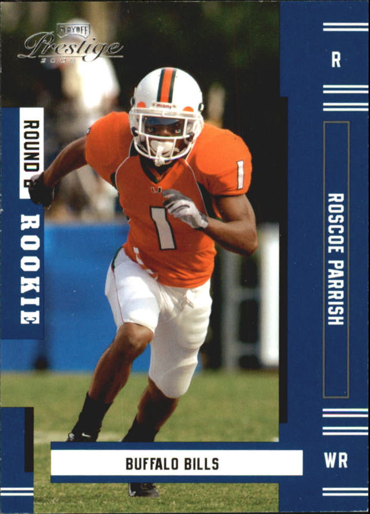 2005 Playoff Prestige #207 Roscoe Parrish RC