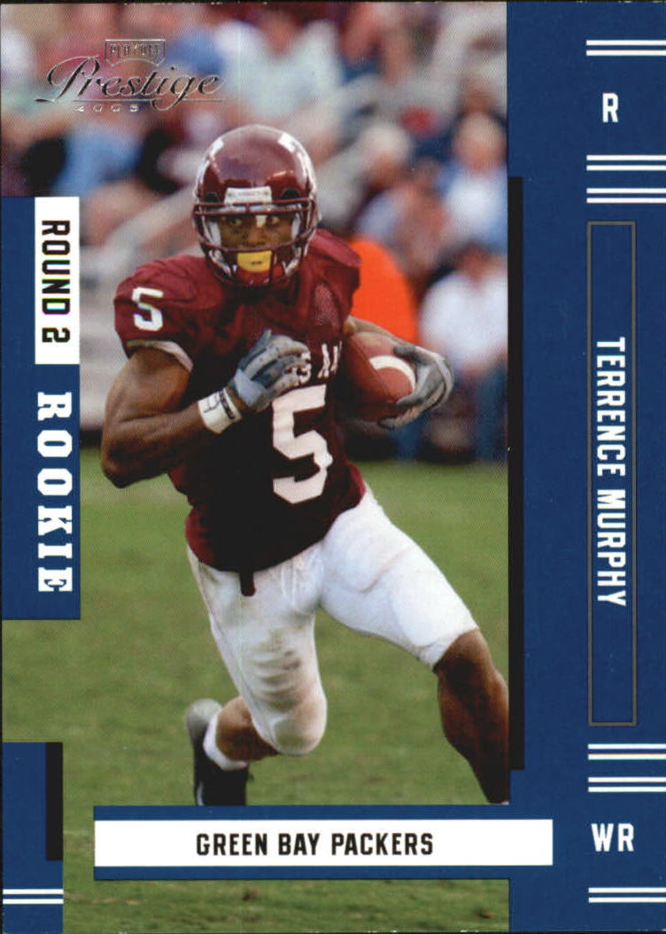 2005 Playoff Prestige #212 Terrence Murphy RC