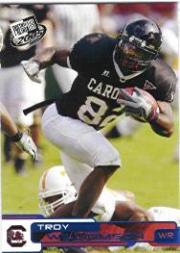 2005 Press Pass Blue #B31 Troy Williamson