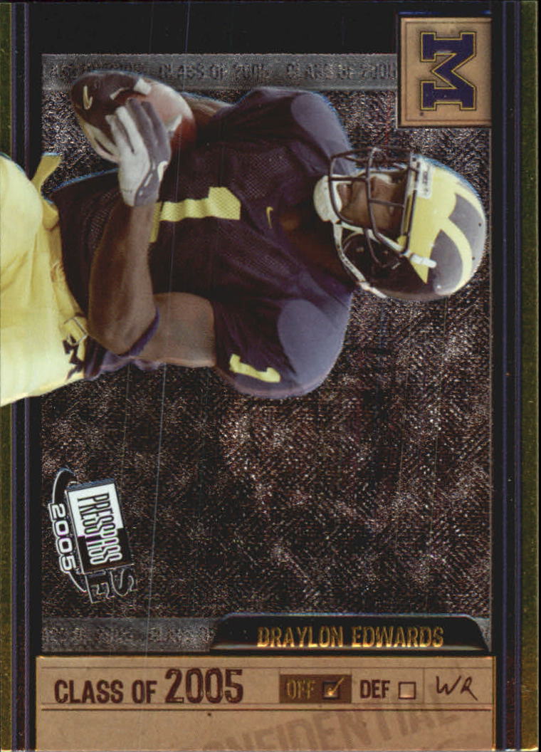 2005 Press Pass SE Class of 2005 #CL2 Braylon Edwards