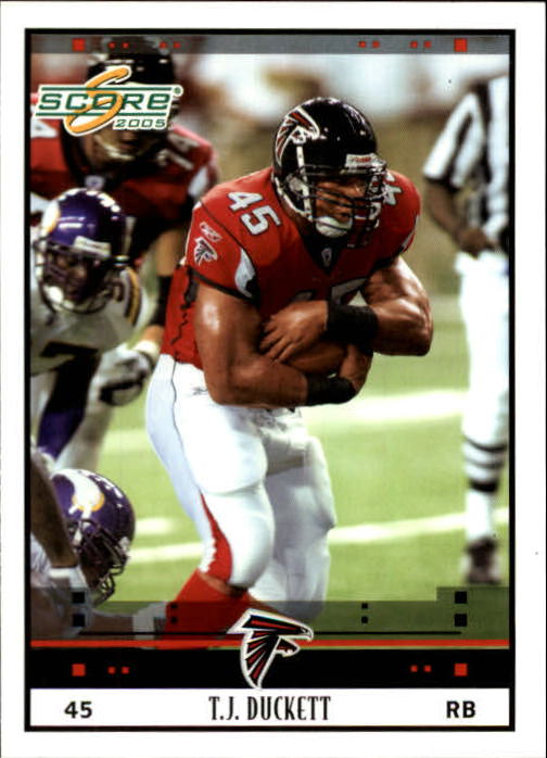 2005 Score #16 T.J. Duckett