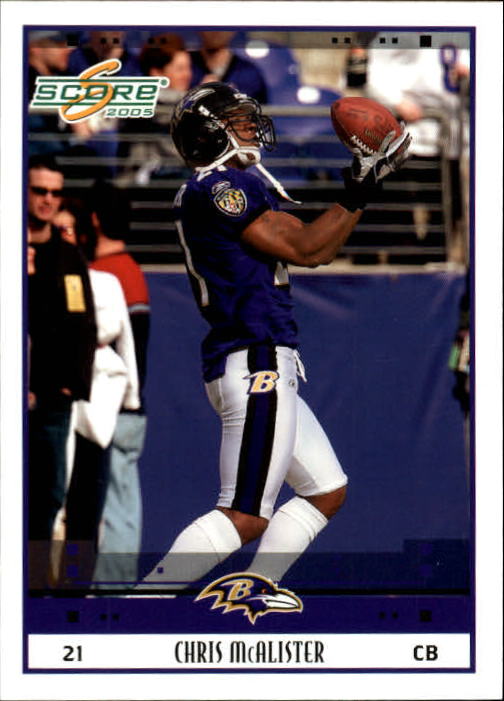 2005 Score #18 Chris McAlister