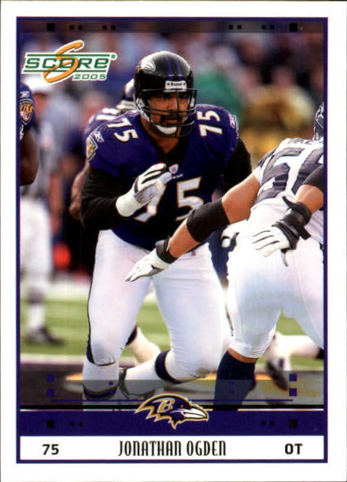2005 Score #22 Jonathan Ogden