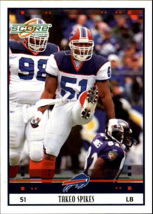2005 Score #33 Takeo Spikes