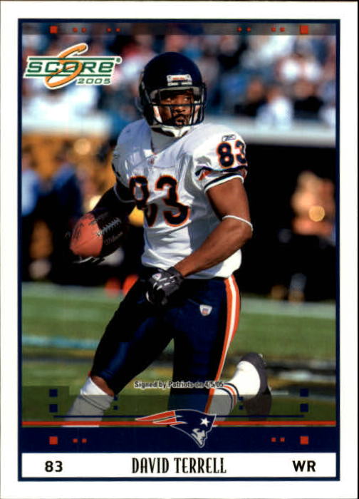 2005 Score #50 David Terrell