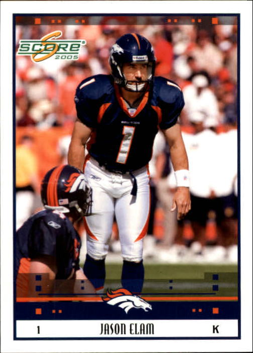 2005 Score #86 Jason Elam