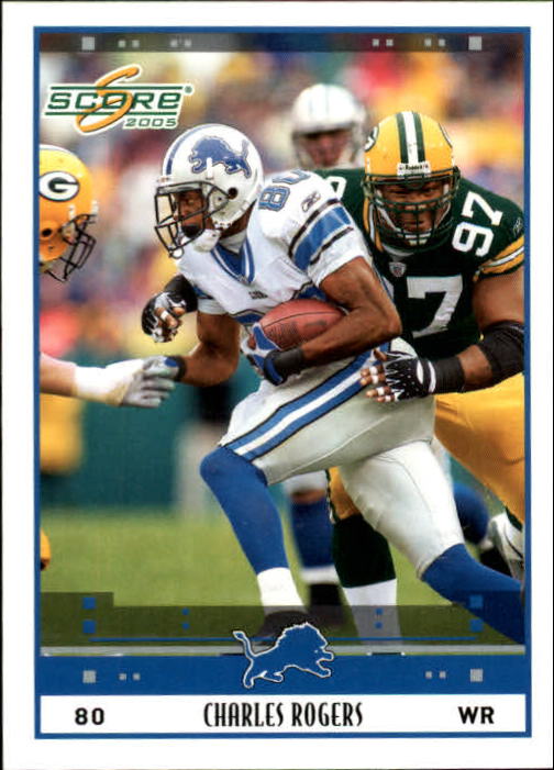 2005 Score #92 Charles Rogers