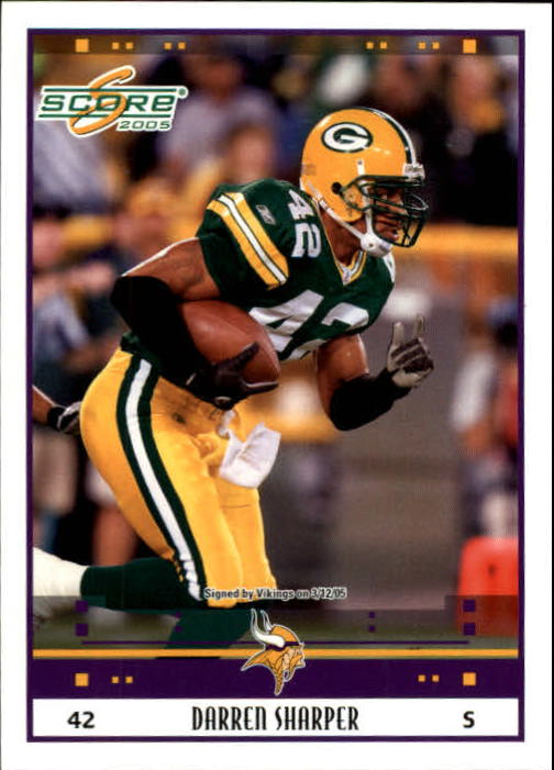 2005 Score #103 Darren Sharper