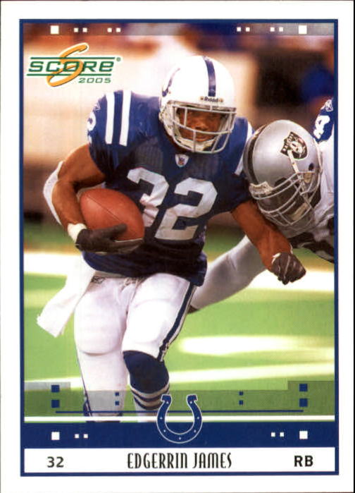 2005 Score #121 Edgerrin James