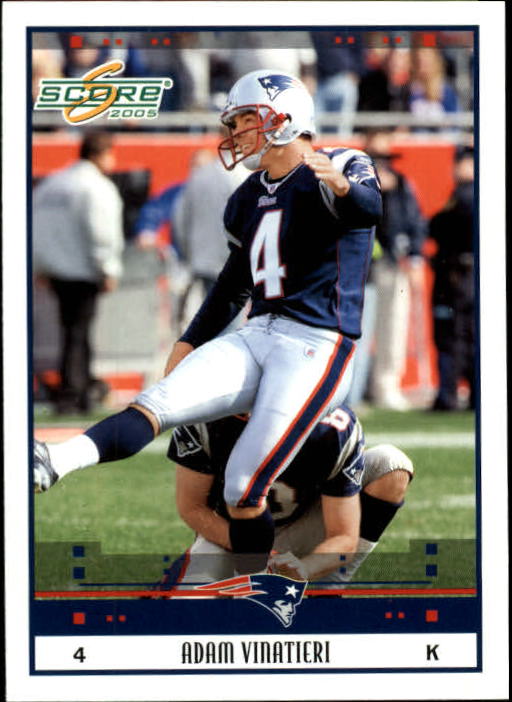 2005 Score #164 Adam Vinatieri