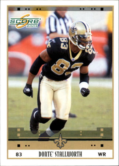 2005 Score #179 Donte Stallworth
