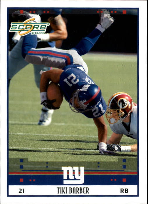 2005 Score #189 Tiki Barber