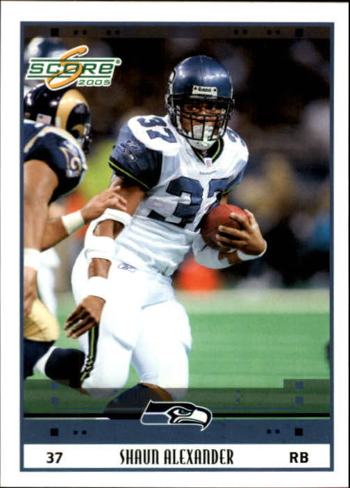 2005 Score #262 Shaun Alexander