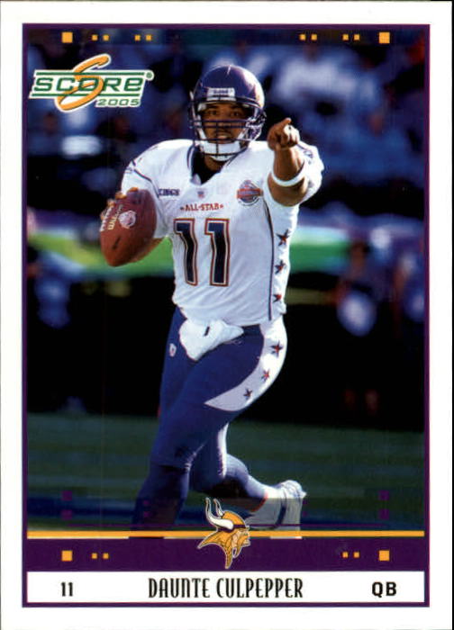 2005 Score #302 Daunte Culpepper PB