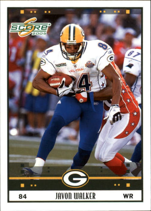 2005 Score #308 Javon Walker PB