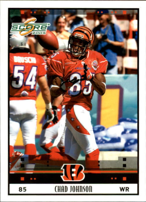 2005 Score #322 Chad Johnson PB