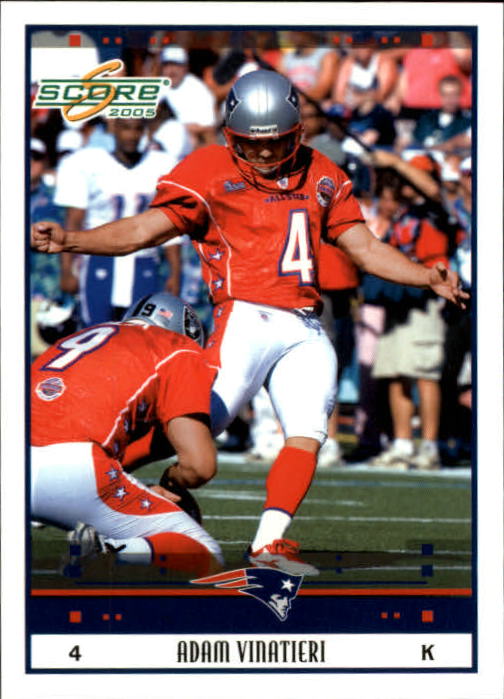 2005 Score #324 Adam Vinatieri PB