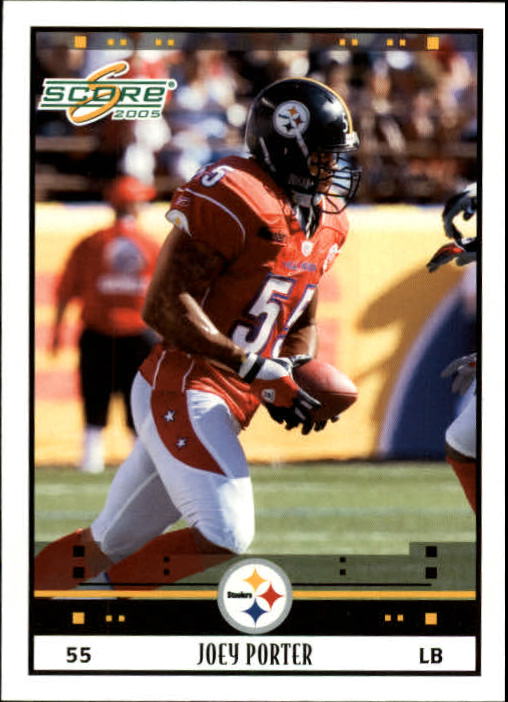 2005 Score #327 Joey Porter PB