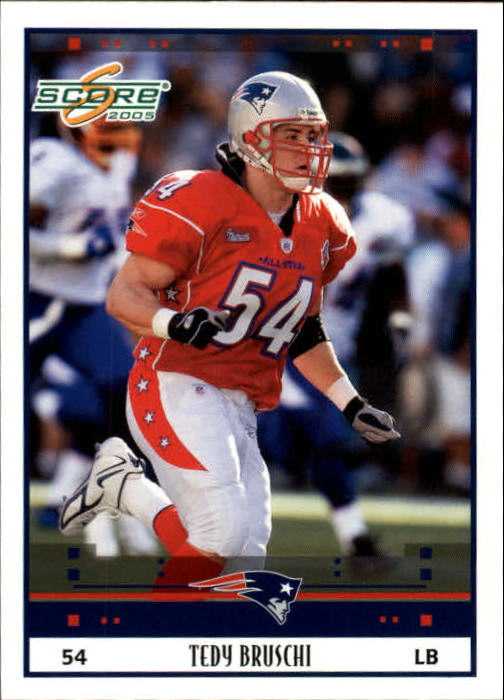 2005 Score #328 Tedy Bruschi PB