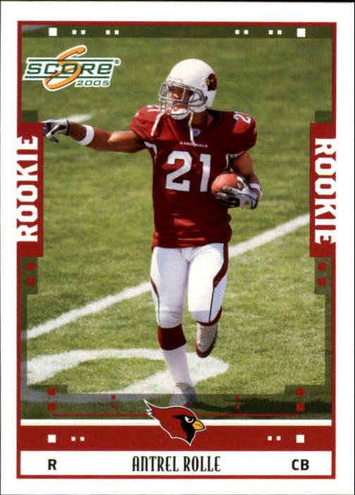 2005 Score #338 Antrel Rolle RC