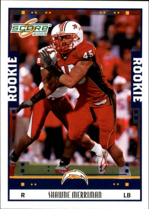 2005 Score #342 Shawne Merriman RC