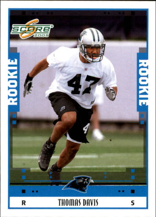 2005 Score #343 Thomas Davis RC