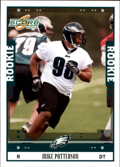 2005 Score #357 Mike Patterson RC