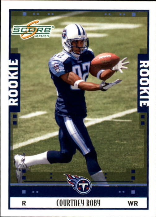 2005 Score #369 Courtney Roby RC