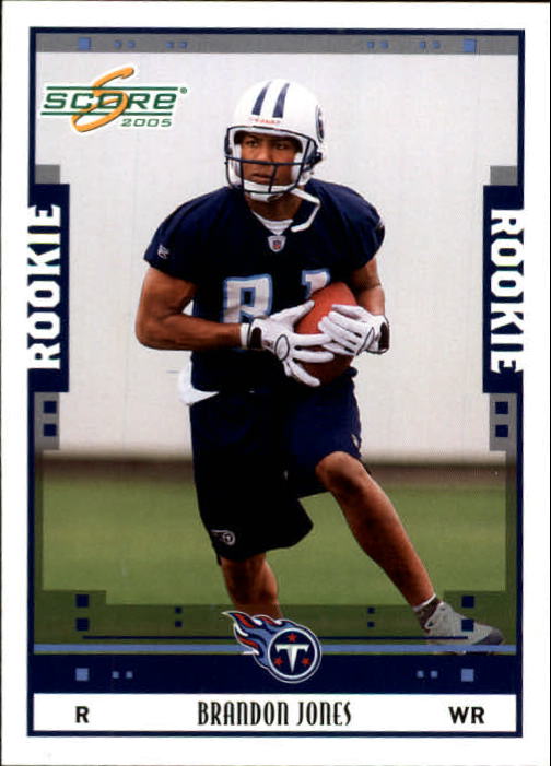 2005 Score #375 Brandon Jones RC