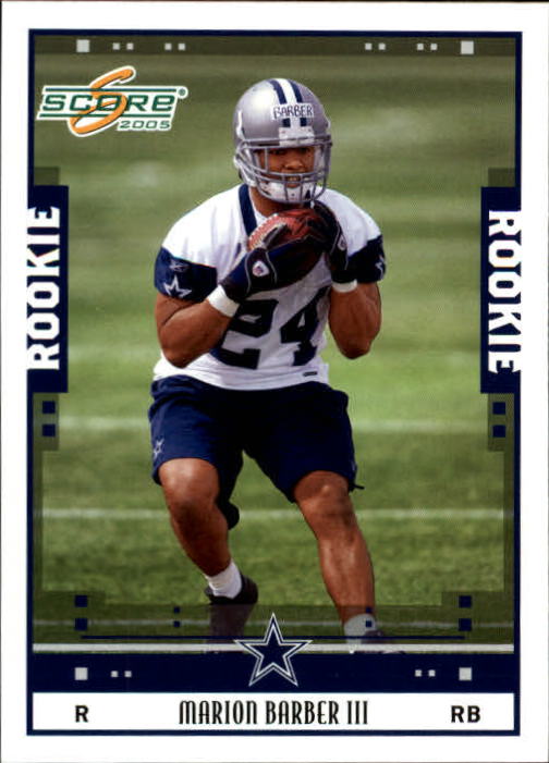 2005 Score #378 Marion Barber RC