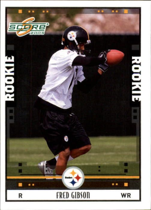 2005 Score #385 Fred Gibson RC