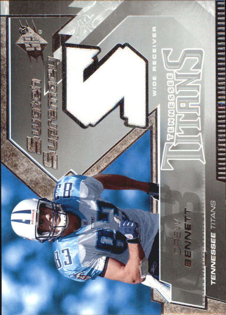 2005 SPx Swatch Supremacy #SWDW Drew Bennett
