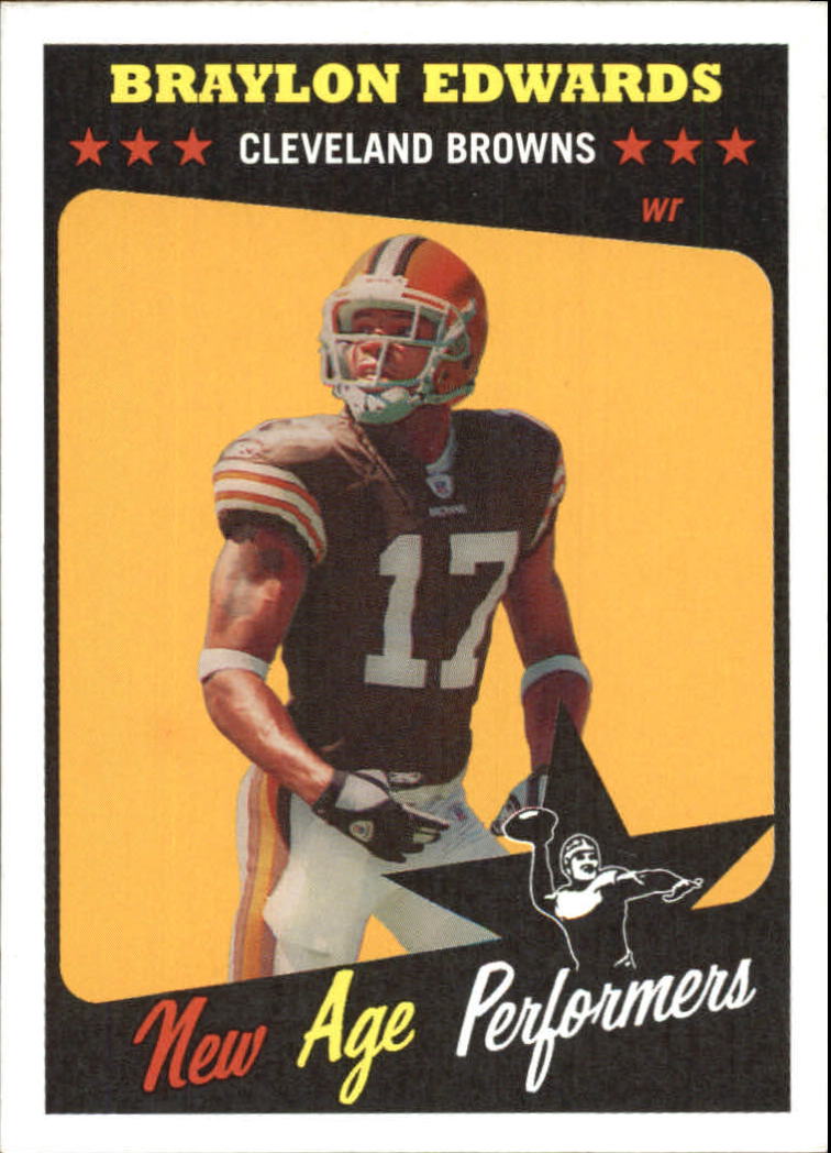 2005 Topps Heritage New Age Performers #NAP14 Braylon Edwards