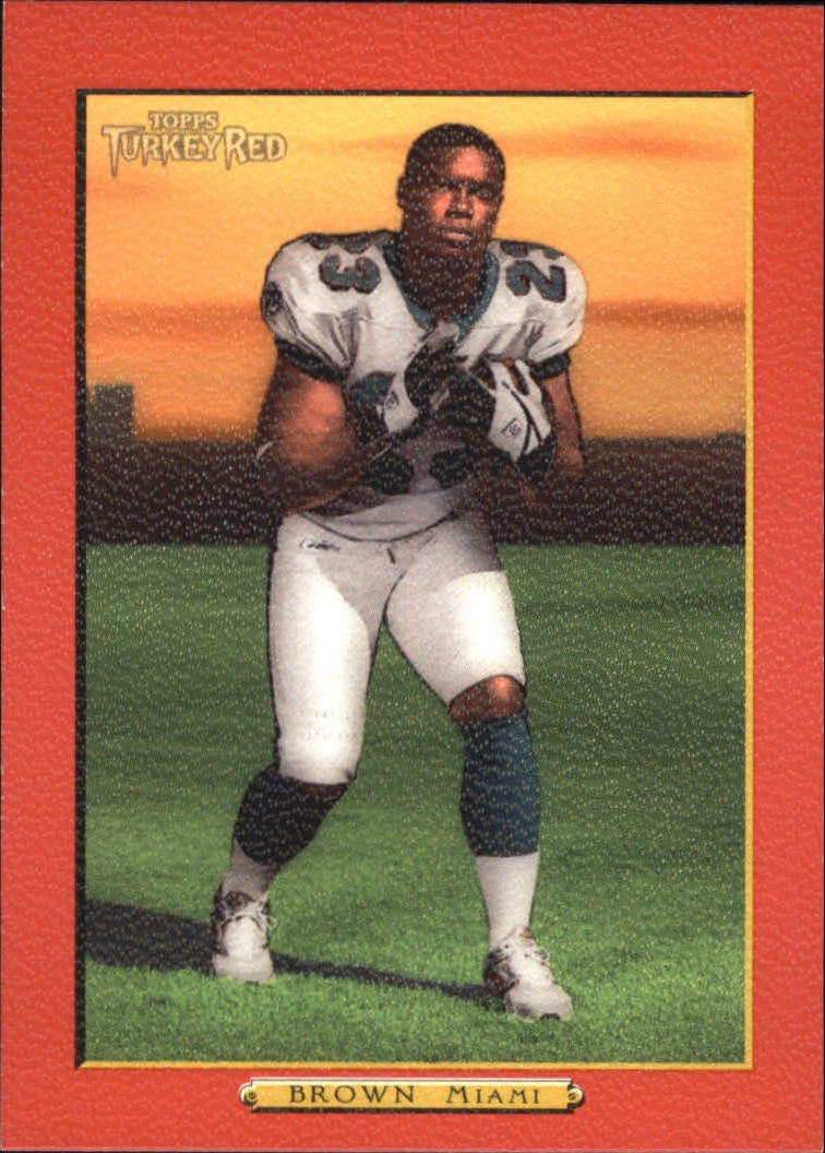 2005 Topps Turkey Red Red #190A Ronnie Brown