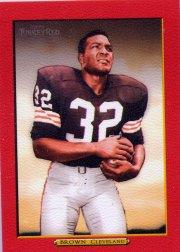 2005 Topps Turkey Red Red #239 Jim Brown