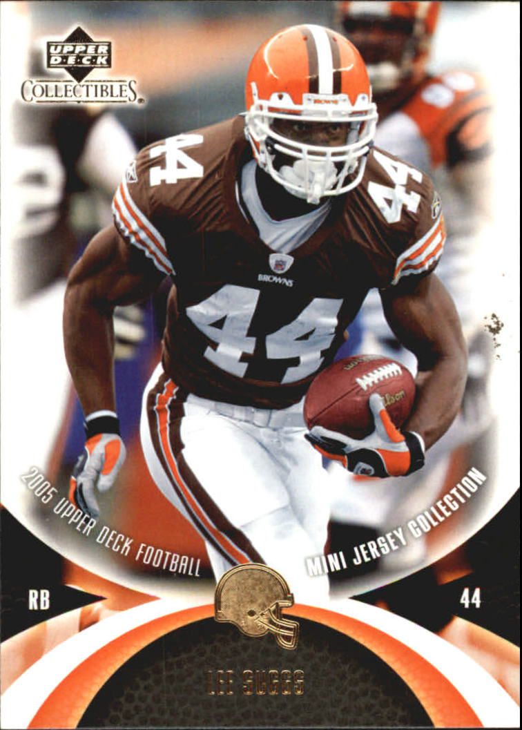 2005 UD Mini Jersey Collection #13 Lee Suggs