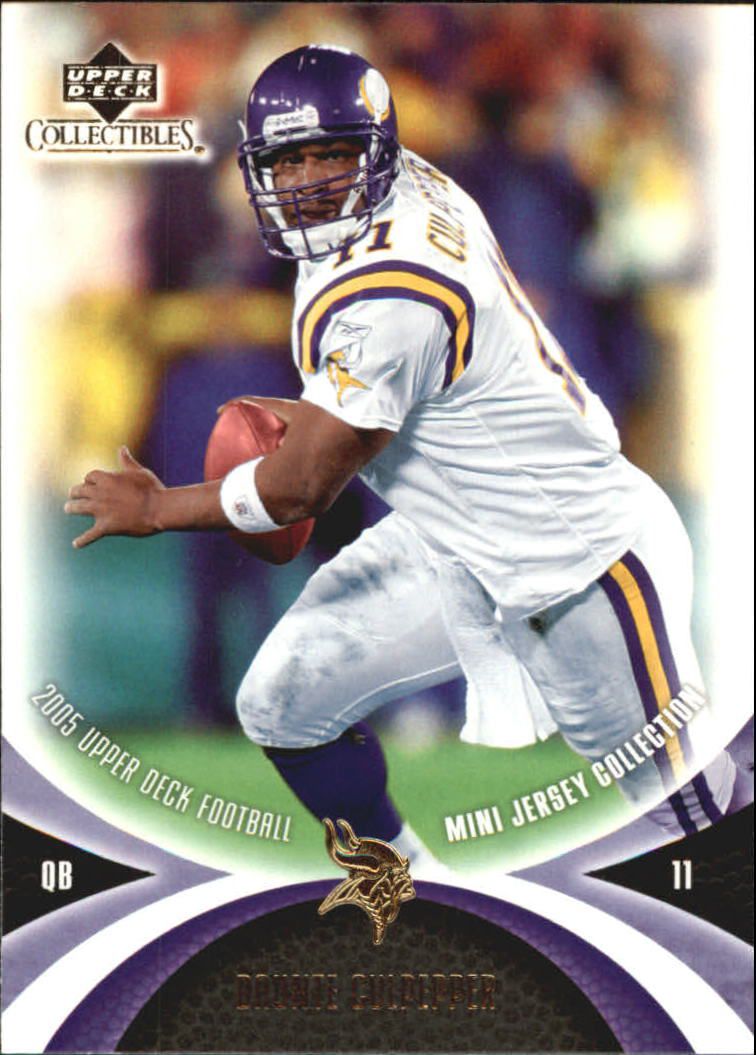 2005 UD Mini Jersey Collection #34 Daunte Culpepper