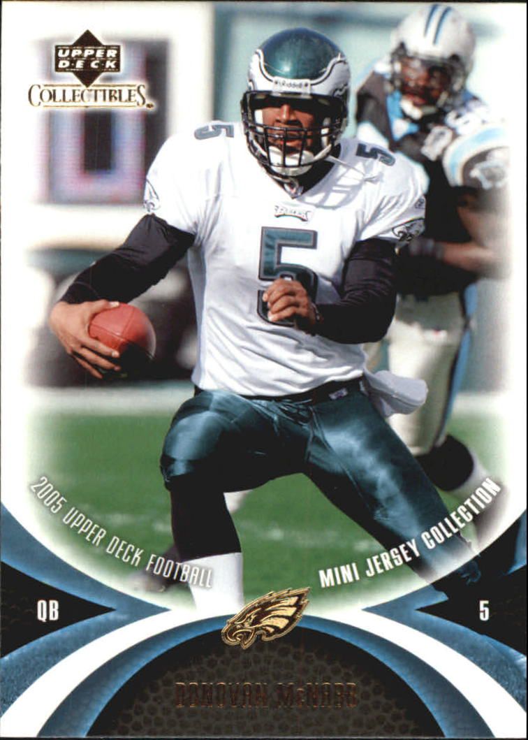 2005 UD Mini Jersey Collection #49 Donovan McNabb