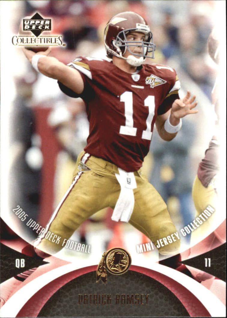 2005 UD Mini Jersey Collection #70 Patrick Ramsey