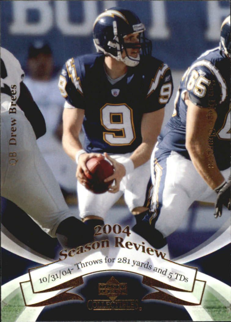 2005 UD Mini Jersey Collection #99 Drew Brees SR
