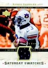 2005 Upper Deck Rookie Debut Saturday Swatches Limited #SARB Ronnie Brown