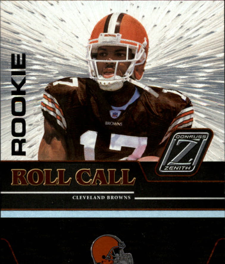2005 Zenith Rookie Roll Call Silver #RC5 Braylon Edwards