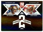 2005 Donruss Elite Face 2 Face Black #CB25 Joe Montana/Steve Young
