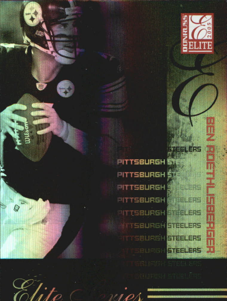 2005 Donruss Elite Series #ES1 Ben Roethlisberger